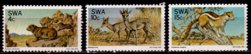 SWA 1976, 16 July. NATURE CONSERVATION, set, MNH, CV R 9.00 view scans