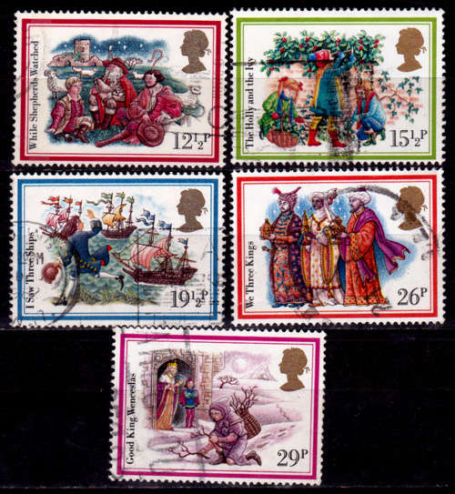 ENGLAND 1982, 17 Nov. CHRISTMAS STAMPS, set, UH, CV +/-R 50.00 view scans