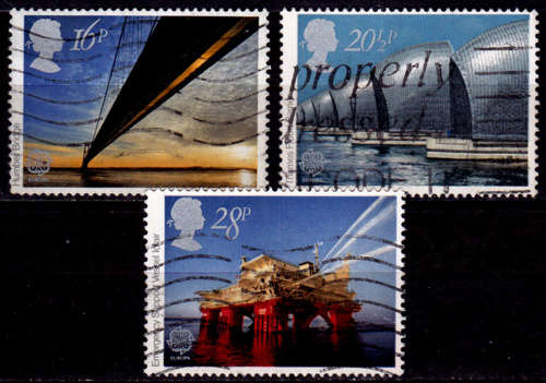 ENGLAND 1983, 25 May. EUROPA STAMPS - INVENTIONS, set, UH, CV +/-R 50.00 view scans