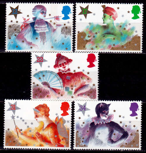 ENGLAND 1985, 19 Nov. CHRISTMAS STAMPS, set, MNH, CV +/-R 70.00 view scans