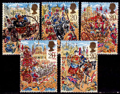 ENGLAND 1989, 17 Oct. 800th ANNIV SHOW LORD MAYOR, set, UH, CV +/-R 50.00 view scans
