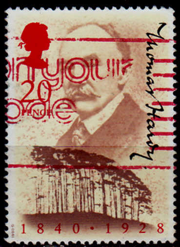 ENGLAND 1990, 10 July. 150th ANNIV BIRTH THOMAS HARDY, single, UH, CV +/-R 15.00 view scans