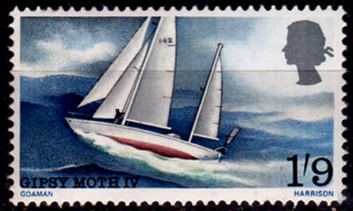 ENGLAND 1967, 24 July. ONE-MAN VOYAGE, single, MNH, CV +/-R 5.00 view scans