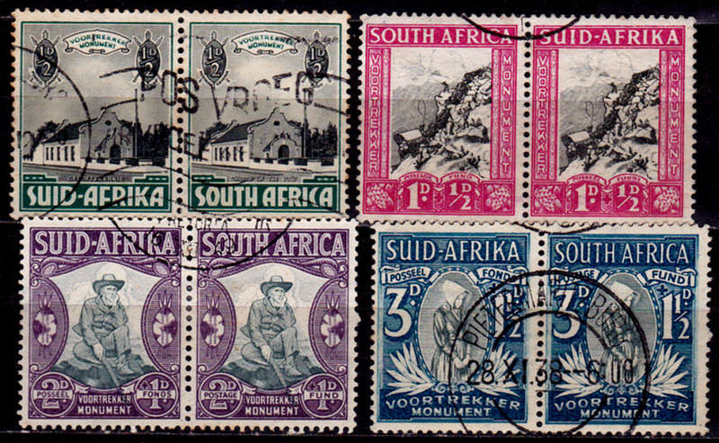 UNION OF S A 1933, 3 May VOORTREKKER MEMORIAL FUND, set, UH, CV R 230.00 view scans