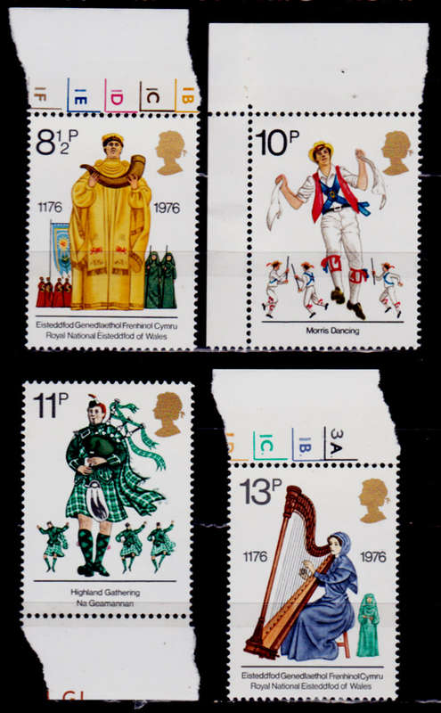 ENGLAND 1976, 4 Aug. BRITISH CULTURAL TRADITIONS, set, MNH, CV +/-R 30.00 view scans