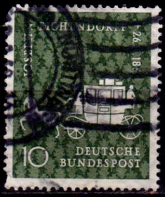 GERMANY 1957, 26 Nov. 100th ANNIV DEATH JF VON EICHENDORFF, single, UH CV +/-R 15.00 view scans