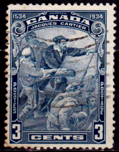 CANADA 1934, 1 July. 400th ANNIV of JACQUES CARTIER, single, UH, CV +/- R 40.00 view scans