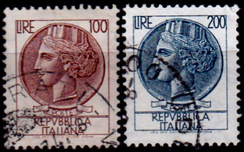 ITALY 1959, 8 Aug. ITALIA, set, UH, CV +/-R 10.00 view scans