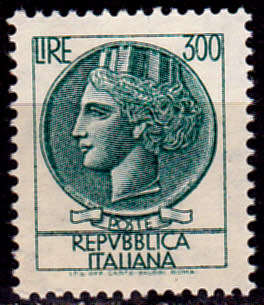 ITALY 1972, 18 July. ITALIA - NEW VALUES, single, MNH, CV +/-R 10.00 view scans