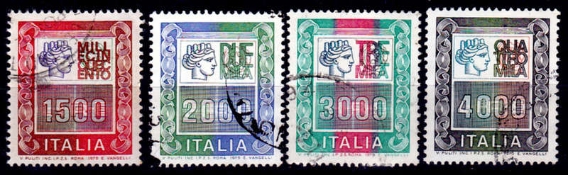 ITALY 1979, 12 Feb. NEW DAILY STAMPS, set, UH, CV +/-R 25.00 view scans