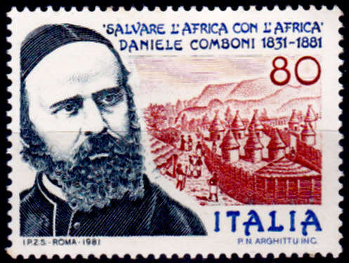 ITALY 1981, 14 March. 150th ANNIV BIRTH OF COMBONI, single, MNH, CV +/-R 5.00 view scans