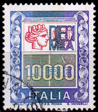 ITALY 1983, 27 June. NEW VALUES, single, UH, CV +/-R 30.00 view scans