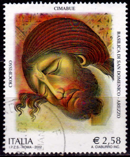 ITALY 2002, 22 June. 700th ANNIV DEATH OF CIMABUE, single, UH, CV +/-R 75.00 view scans