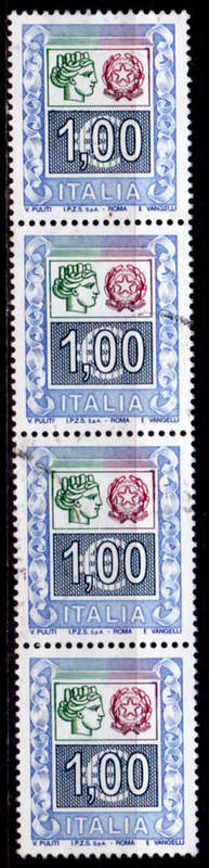 ITALY 2005, 21 Jan. DEFINITIVE HIGH VALUES, single strip, UH, CV +/-R 120.00 view scans