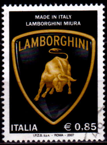 ITALY 2007, 23 May. LAMBORGHINI MIURA, single, UH, CV +/-R 30.00 view scans