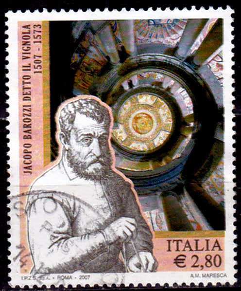 ITALY 2007, 1 Oct. 500th ANNIV BIRTH JACOPO BAROZZI, single, UH, CV +/-R 90.00 view scans