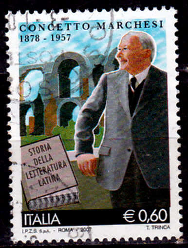 ITALY 2007, 1 Oct. 50th ANNIV DEATH CONCETTO MARCHESI, single, UH, CV +/-R 20.00 view scans