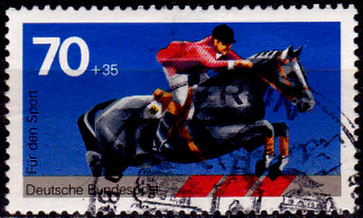 GERMANY 1978, 13 April. HORSE RACING, single, UH, CV+/- R 55.00 view scans