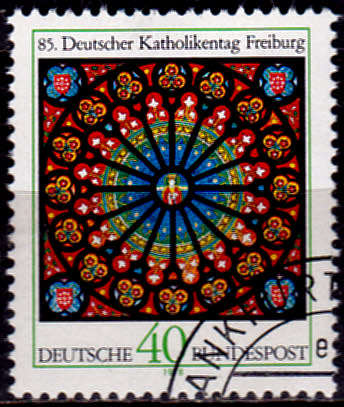 GERMANY 1978, 17 Aug. CATHOLIC DAY IN FREIBURG, single, UH, CV+/- R 5.00 view scans