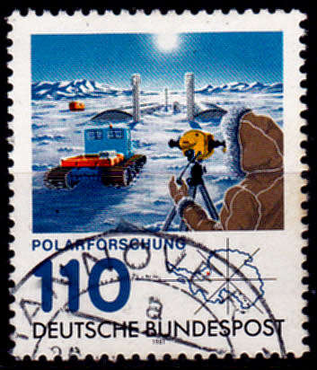 GERMANY 1981, 16 July. POLAR EXPLORATION, single, UH, CV+/- R 10.00 view scans