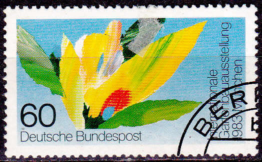 GERMANY 1983, 12 April. INTERNATIONAL GARDEN EXHIBITION, single, UH, CV+/- R 10.00 view scans