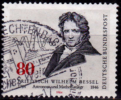 GERMANY 1984, 19 June. 2000th ANNIV BIRTH FRIEDRICH W BESSEL, single, UH, CV+/- R 5.00 view scans