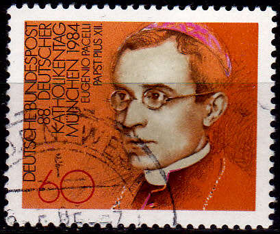 GERMANY 1984, 19 June. CATHOLIC DAY IN MUNICH, single, UH, CV+/- R 10.00 view scans