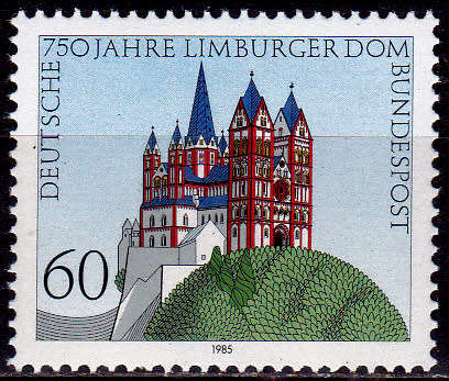 GERMANY 1985, 7 May. 750th ANNIV LIMBURGER CATHEDRAL, single, MH, CV+/- R 20.00 view scans