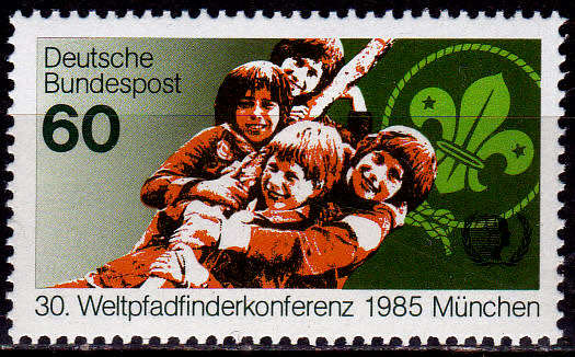 GERMANY 1985, 16 July. INTERNATIONAL YOUTH YEAR, single, MH, CV+/- R 20.00 view scans