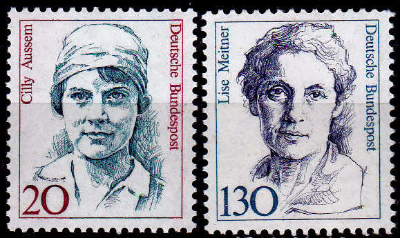 GERMANY 1988, 5 May. FAMOUS WOMEN, set, MNH, CV+/- R 50.00 view scans
