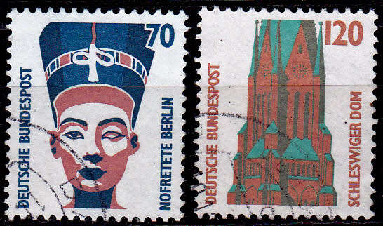 GERMANY 1988, 14 July. SIGHTSEEINGS, set, UH, CV+/- R 20.00 view scans