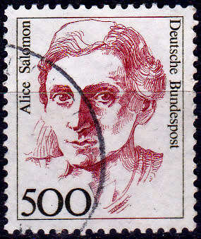 GERMANY 1989, 12 Jan. FAMOUS WOMEN, single, UH, CV+/- R 50.00 view scans