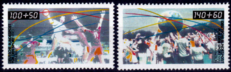 GERMANY 1990, 15 Feb. SPORTS, set, MNH, CV+/- R 115.00 view scans