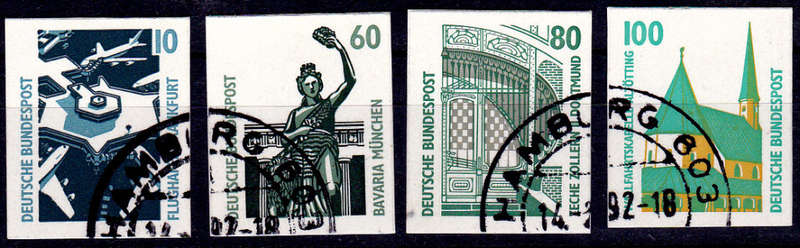 GERMANY 1991, 4 June. SIGHTSEEING, set, UH, CV+/- R 55.00 view scans