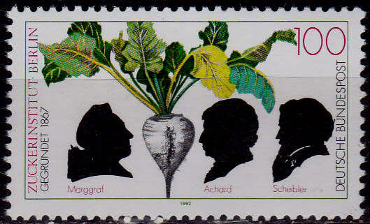 GERMANY 1992, 12 March. 125th ANNIV SUCKER INSTITUTE, single, MNH, CV+/- R 30.00 view scans