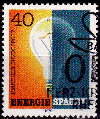 GERMANY 1979, 14 Nov. SAVING ENERGY, single, UH, CV+/- R 5.00 view scans