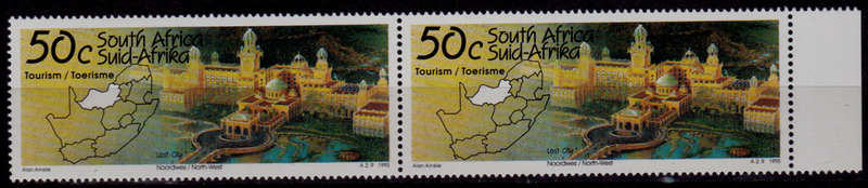 RSA 1995, 18 Jan. TOURISM NORTH-WEST, single pair, MNH, CV R 10.00 view scans