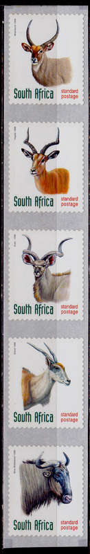 RSA 1998, 18 Aug. ADD VALUE TO 6th DEFINITIVE ISSUE, set, MNH, CV R 170.00 view scans