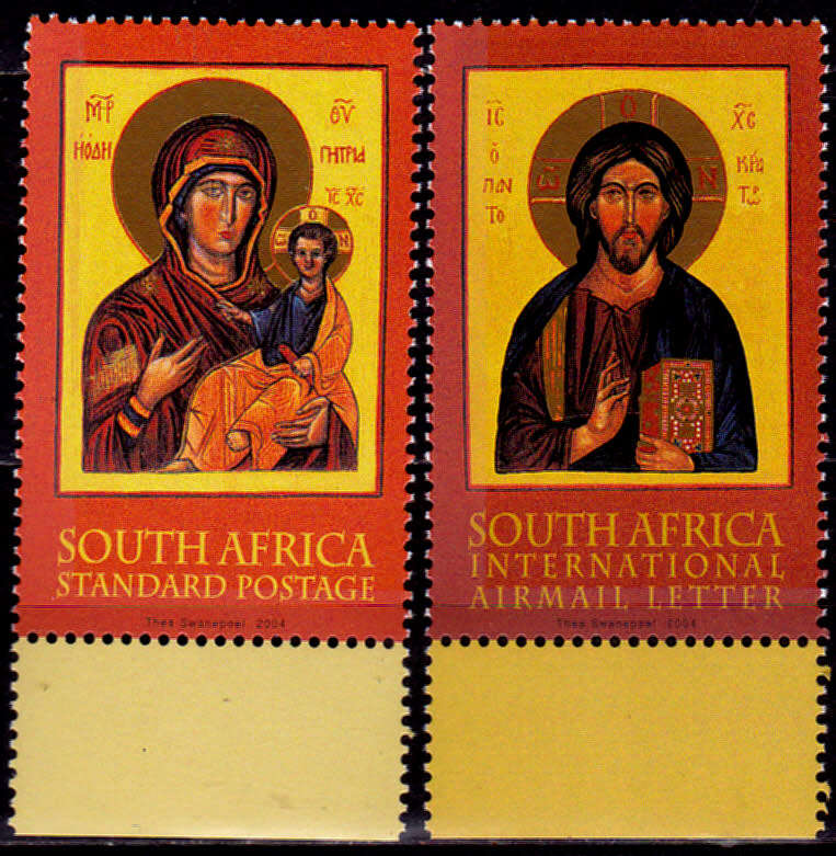 RSA 2004, 1 Oct. CHRISTMAS ISSUE, set, MNH, CV R 80.00 view scans