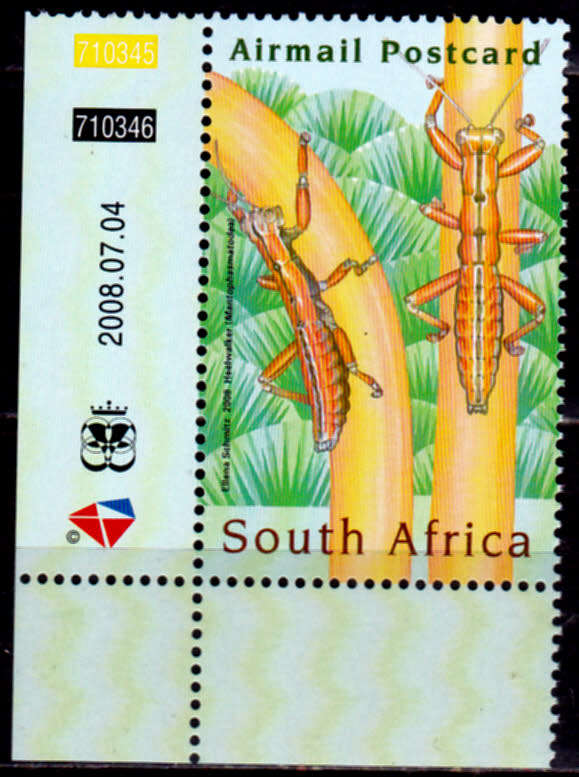 RSA 2008, 4 July. 118th ICE 2008 ENTOMOLOGY CONFERENCE, single, MNH, CV R 30.00 view scans