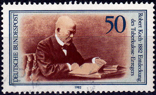 GERMANY 1982, 18 Feb. 100th ANNIV DISCOVERY OF TB, single, UH, CV+/- R 5.00 view scans
