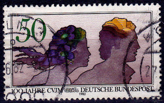 GERMANY 1982, 5 May. 100th ANNIV CVJM JOINT CONSTITUTION, single, UH, CV+/- R 5.00 view scans