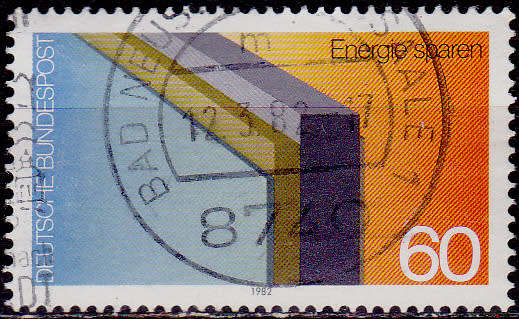 GERMANY 1982, 13 Jan. POWER SAVING CAMPAIGN, single, UH, CV+/- R 5.00 view scans