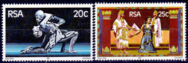 RSA 1981, 23 May. STATE THEATRE, PRETORIA, set, MNH, CV R 5.00 view scans