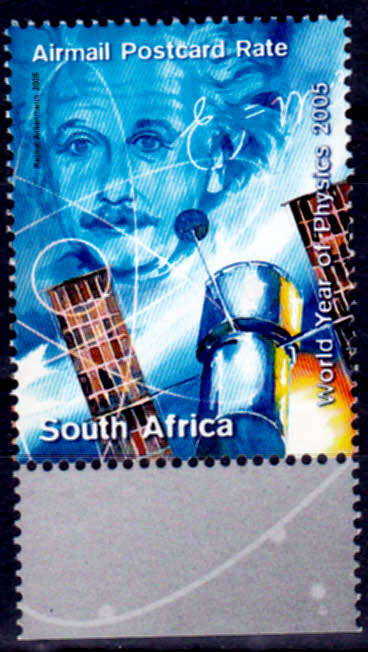 RSA 2005, 7 July. YEAR OF PHYSICS, single, MH, CV R 50.00 view scans
