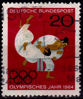 GERMANY 1964, 10 Oct. OLYMPIC GAMES - JAPAN, single, UH, CV +/-R 5.00 view scans