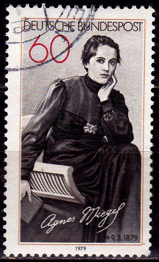 GERMANY 1979, 14 Feb. 100th ANNIV BIRTH AGNES MIEGEL, single, UH, CV+/- R 5.00 view scans