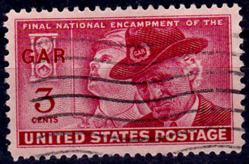USA 1949, 29 Aug. GRAND ARMY OF THE REPUBLIC, single, UH, CV +/-R 5.00 view scans