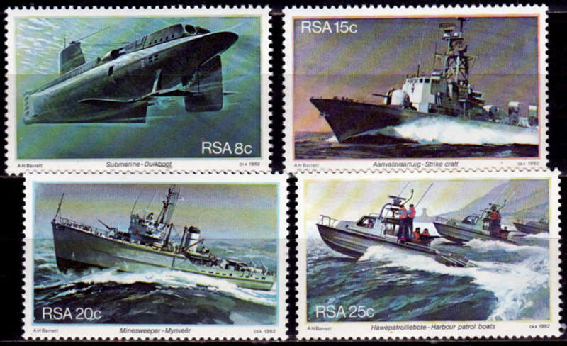 RSA 1982, 2 April. ANNIV of SIMONSTOWN, set, MNH, CV R 10.00 view scans