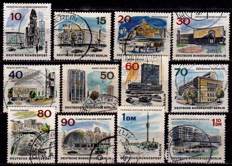 GERMANY BERLIN 1965, 28 Aug. NEW BERLIN, set, UH, CV +/-R 100.00 view scans